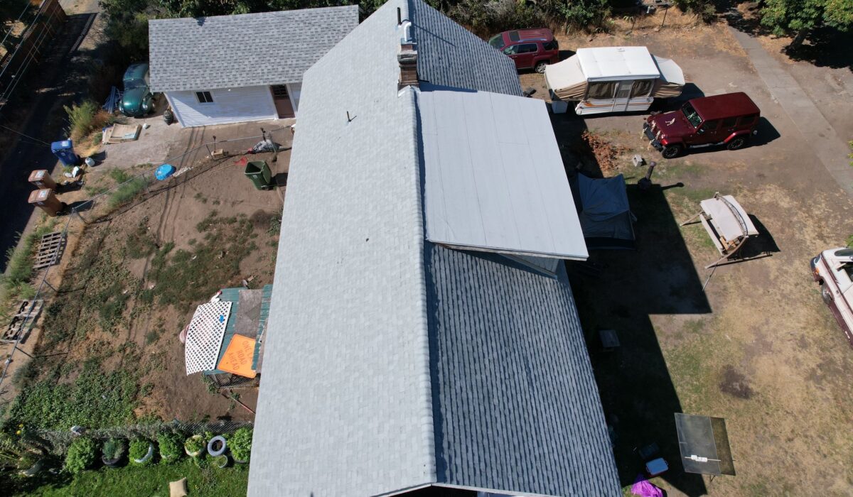 Alpine Roofing Spokane Installing a New Roof on North Nevada Street Spokane, Washington 99207